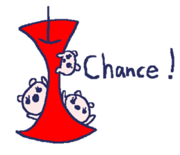 English bear sticker2 at work sticker #7714966