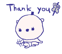 English bear sticker2 at work sticker #7714980