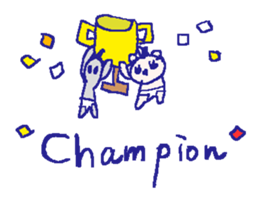 English bear sticker2 at work sticker #7714984