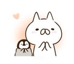 penguin and cat days2 sticker #7715121