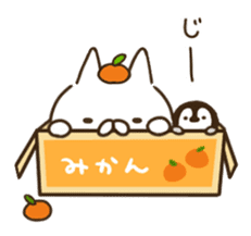 penguin and cat days2 sticker #7715123