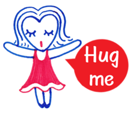 Ballpoint pen drawing 1 sticker #7715229