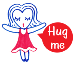 Ballpoint pen drawing 1 sticker #7715229