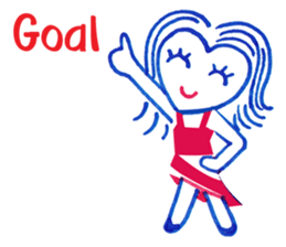 Ballpoint pen drawing 1 sticker #7715230