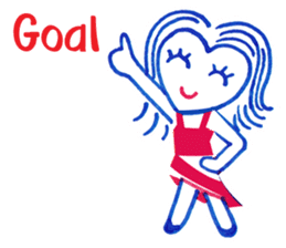 Ballpoint pen drawing 1 sticker #7715230