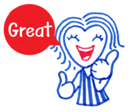 Ballpoint pen drawing 1 sticker #7715231