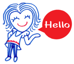 Ballpoint pen drawing 1 sticker #7715232