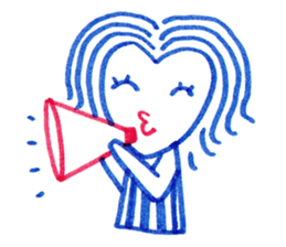 Ballpoint pen drawing 1 sticker #7715234