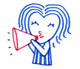 Ballpoint pen drawing 1 sticker #7715234