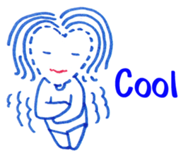 Ballpoint pen drawing 1 sticker #7715242