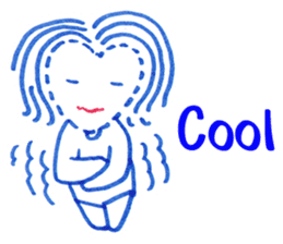 Ballpoint pen drawing 1 sticker #7715242