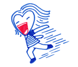 Ballpoint pen drawing 1 sticker #7715243