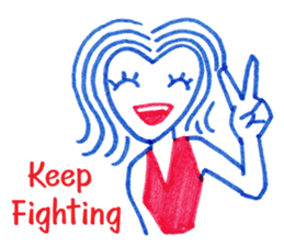 Ballpoint pen drawing 1 sticker #7715251