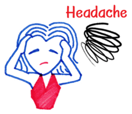 Ballpoint pen drawing 1 sticker #7715253