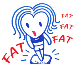 Ballpoint pen drawing 1 sticker #7715255