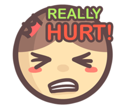 Feel me! sticker #7715375