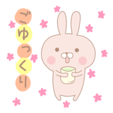 cat and rabbit for everyday sticker #7715927