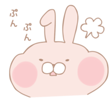 cat and rabbit for everyday sticker #7715942