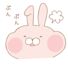 cat and rabbit for everyday sticker #7715942