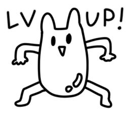 Exciting rabbit stickers sticker #7716011