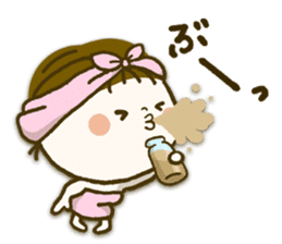 OKAPPA Japanese girl sticker #7716279
