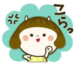 OKAPPA Japanese girl sticker #7716287