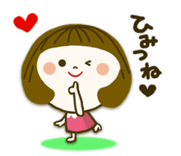 OKAPPA Japanese girl sticker #7716289