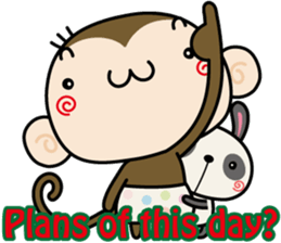 Loose monchi-/Christmas ver. sticker #7716429