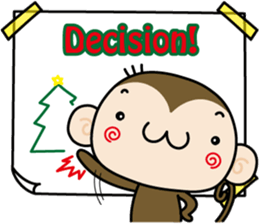 Loose monchi-/Christmas ver. sticker #7716430