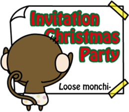 Loose monchi-/Christmas ver. sticker #7716431