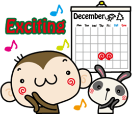 Loose monchi-/Christmas ver. sticker #7716434