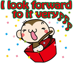 Loose monchi-/Christmas ver. sticker #7716435