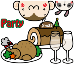 Loose monchi-/Christmas ver. sticker #7716452