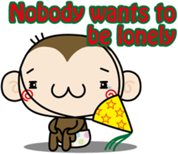 Loose monchi-/Christmas ver. sticker #7716458