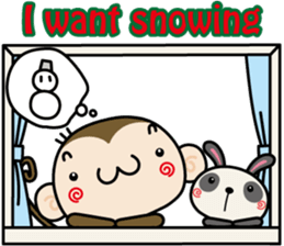 Loose monchi-/Christmas ver. sticker #7716461