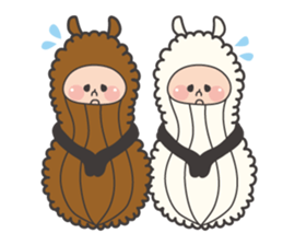 Animal peanuts sticker #7717085