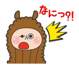 Animal peanuts sticker #7717099