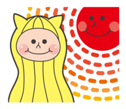 Animal peanuts sticker #7717103