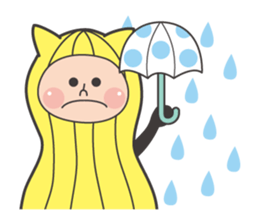 Animal peanuts sticker #7717104