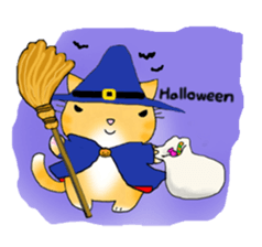 Cute kitten colon 3 English sticker #7717625