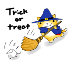 Cute kitten colon 3 English sticker #7717626