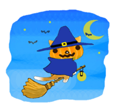 Cute kitten colon 3 English sticker #7717627