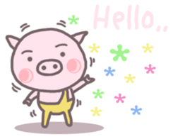 My cute piggy sticker #7718148