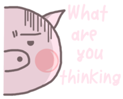My cute piggy sticker #7718149