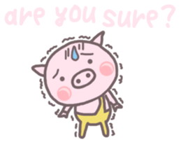 My cute piggy sticker #7718161