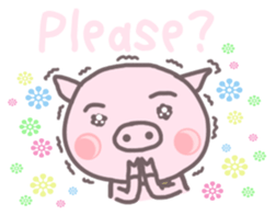 My cute piggy sticker #7718162