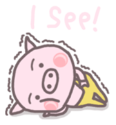 My cute piggy sticker #7718165