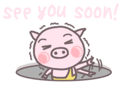 My cute piggy sticker #7718170