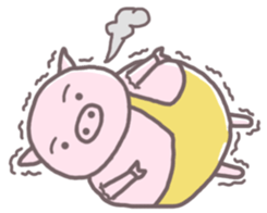 My cute piggy sticker #7718175