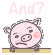My cute piggy sticker #7718178